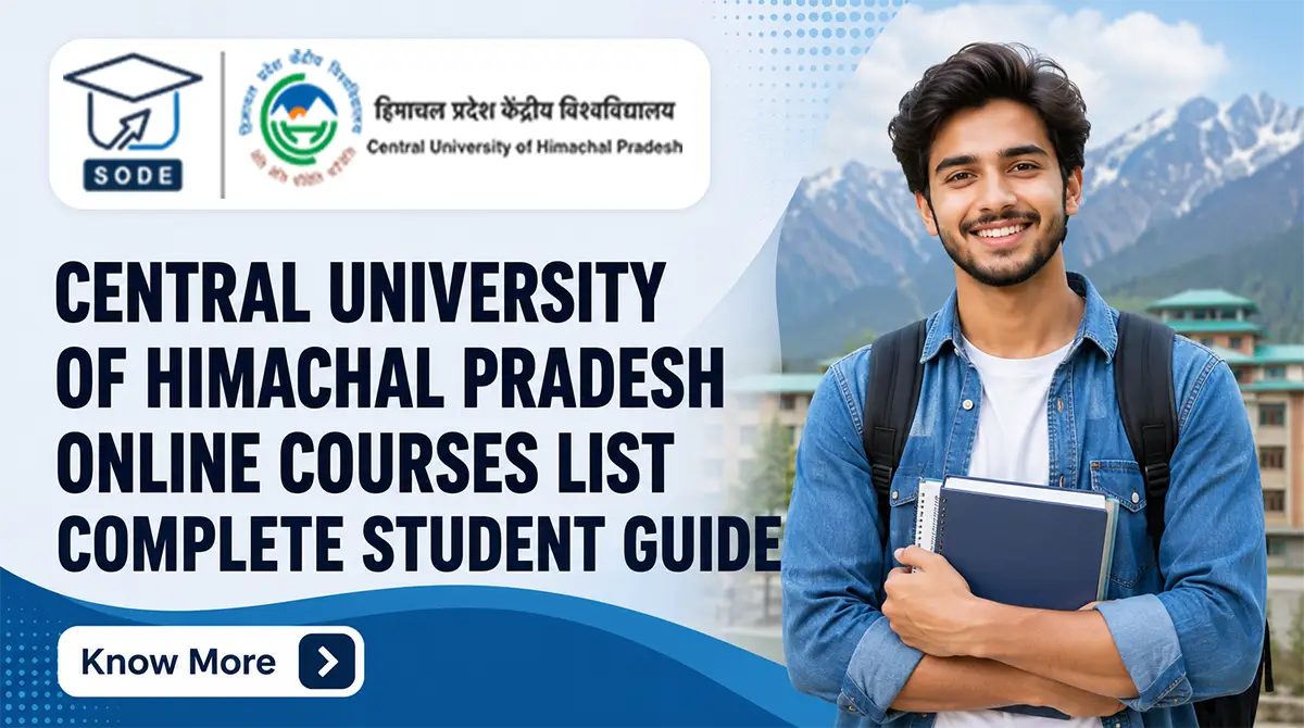 central university of himachal pradesh online courses