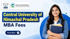 central university of himachal pradesh mba fees